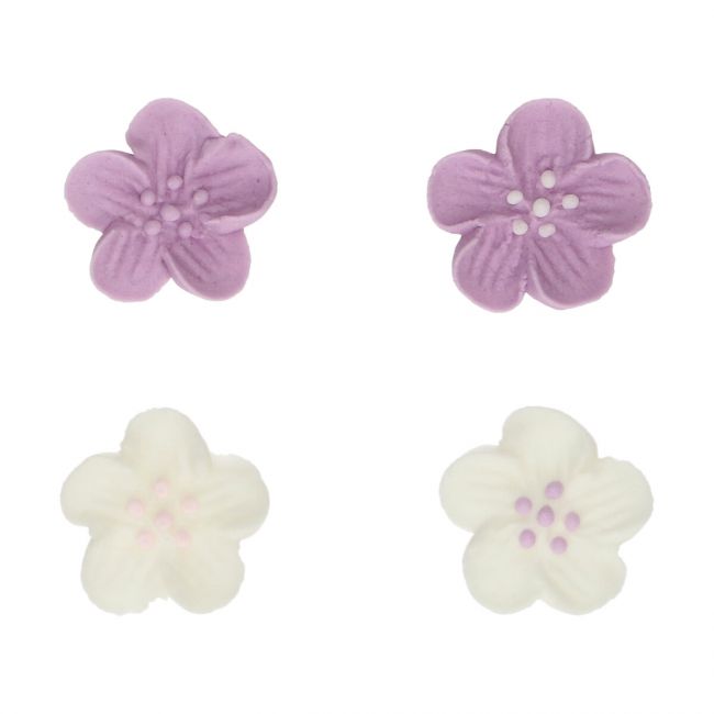FunCakes Zucker Dekorationen - Blume Mix Lila – Bild 2