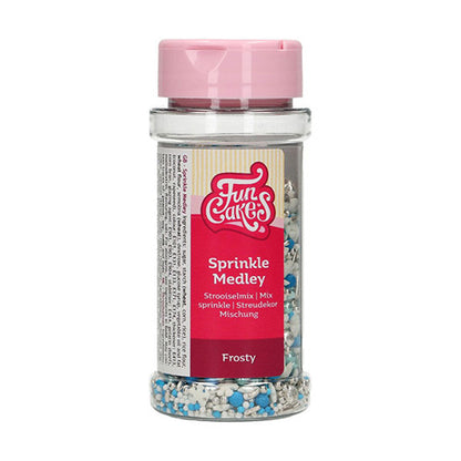 FunCakes Sprinkle Medley - Frosty - 65g – Bild 1