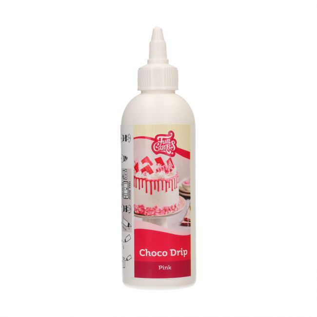 FunCakes Schoko Drip - Pink - 180g – Bild 1