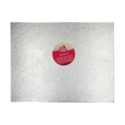 Tortenplatte Silber rechteckig 35,5 x 45,5cm - 1cm stark – Bild 1