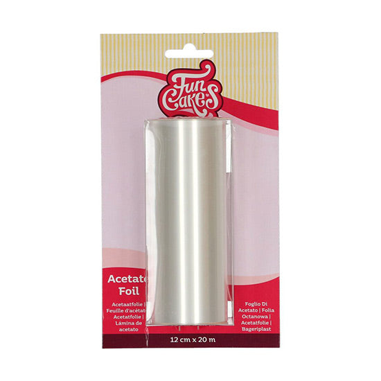 FunCakes Acetat-Rolle - 12cm x 20m – Bild 1
