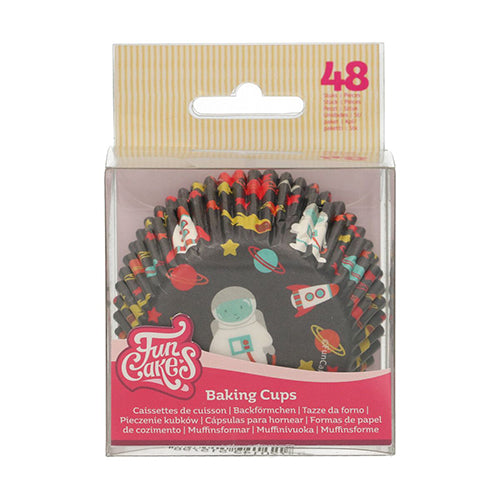 FunCakes Baking Cups - Weltraum - 48 Stk – Bild 1