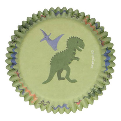 FunCakes - Papierbackförmchen - Dino - 48Stk – Bild 1