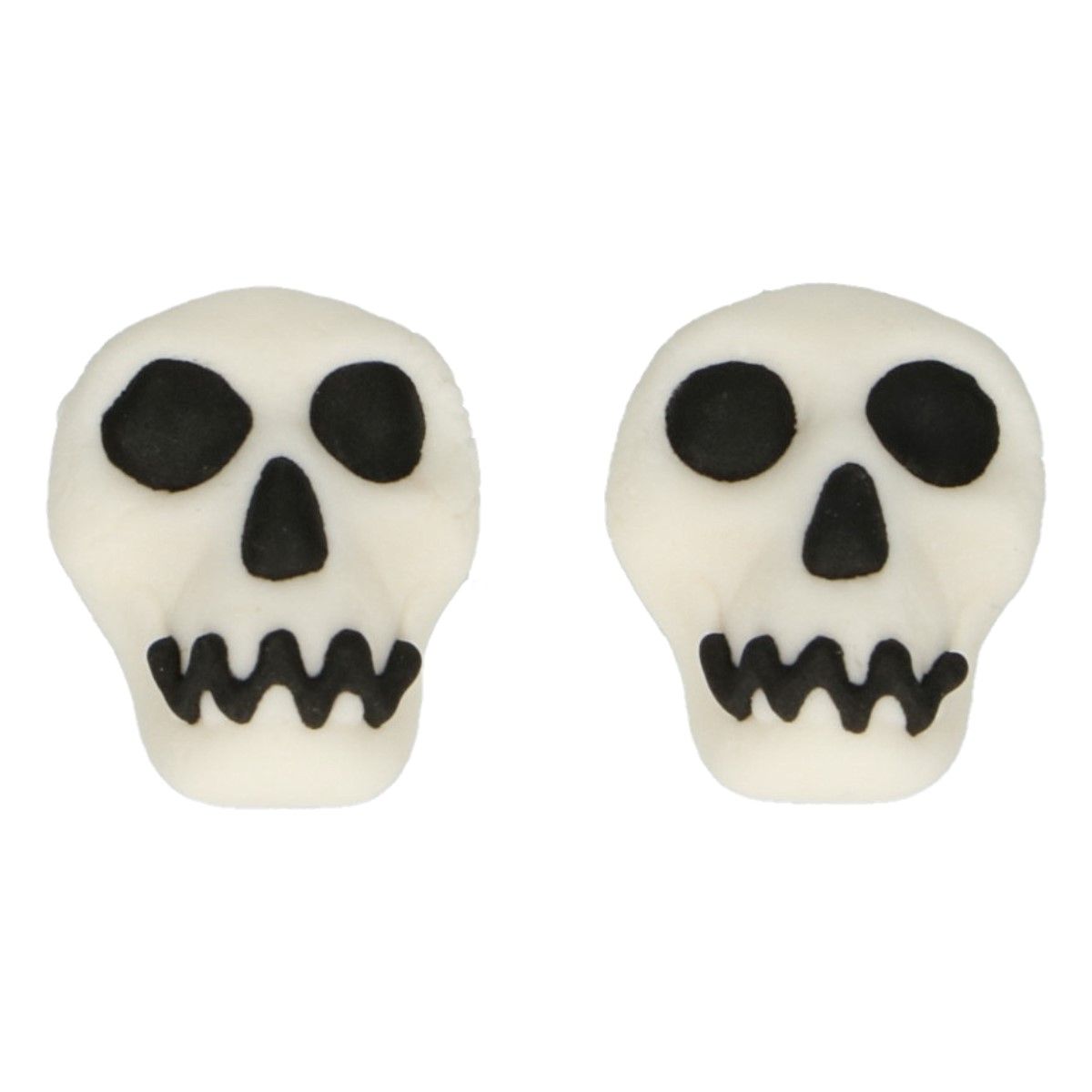 Zuckerdekoration Totenkopf 2 Stück