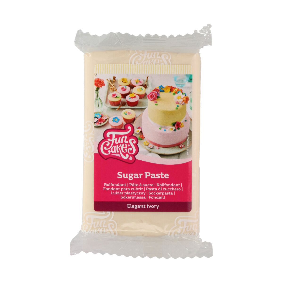 FunCakes Fondant Elegant Ivory Hochzeit 250g Packung