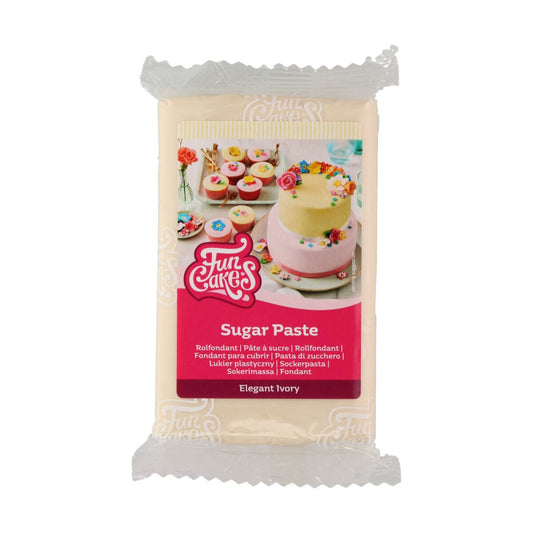 FunCakes Fondant Elegant Ivory Hochzeit 250g Packung