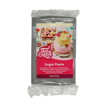FunCakes Fondant Stone Grey Grau 250g Packung