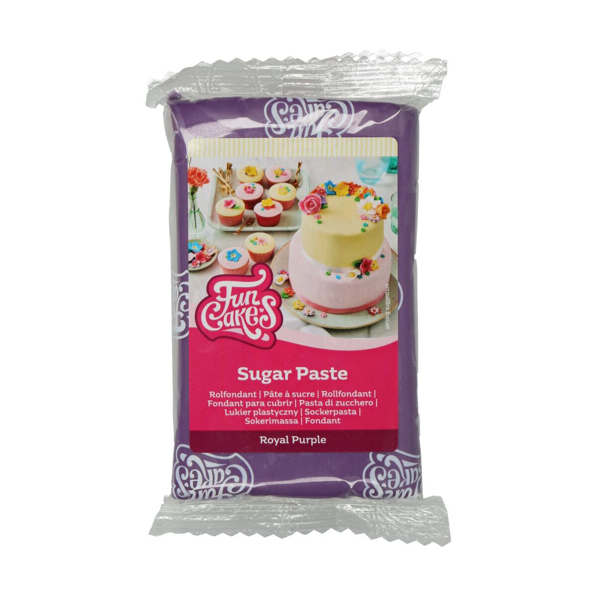 FunCakes Fondant royal purple lila Verpackung 250 g
