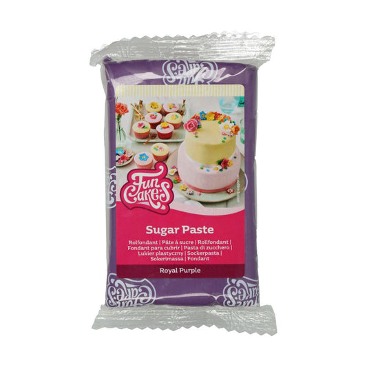FunCakes Fondant royal purple lila Verpackung 250 g