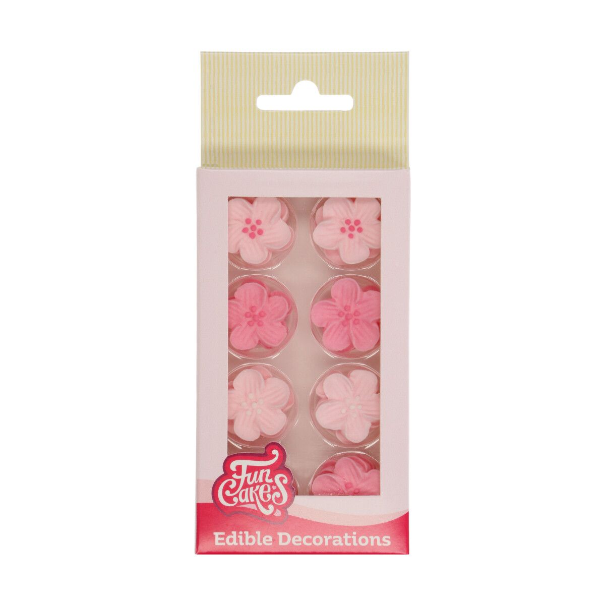 FunCakes Zuckerdekorationen - Blüten Mix Pink Rosa – Bild 1