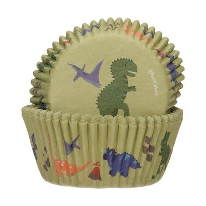 FunCakes - Papierbackförmchen - Dino - 48Stk – Bild 2
