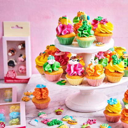 FunCakes Cupcakes Dekoriert mit Zuckerdekoren