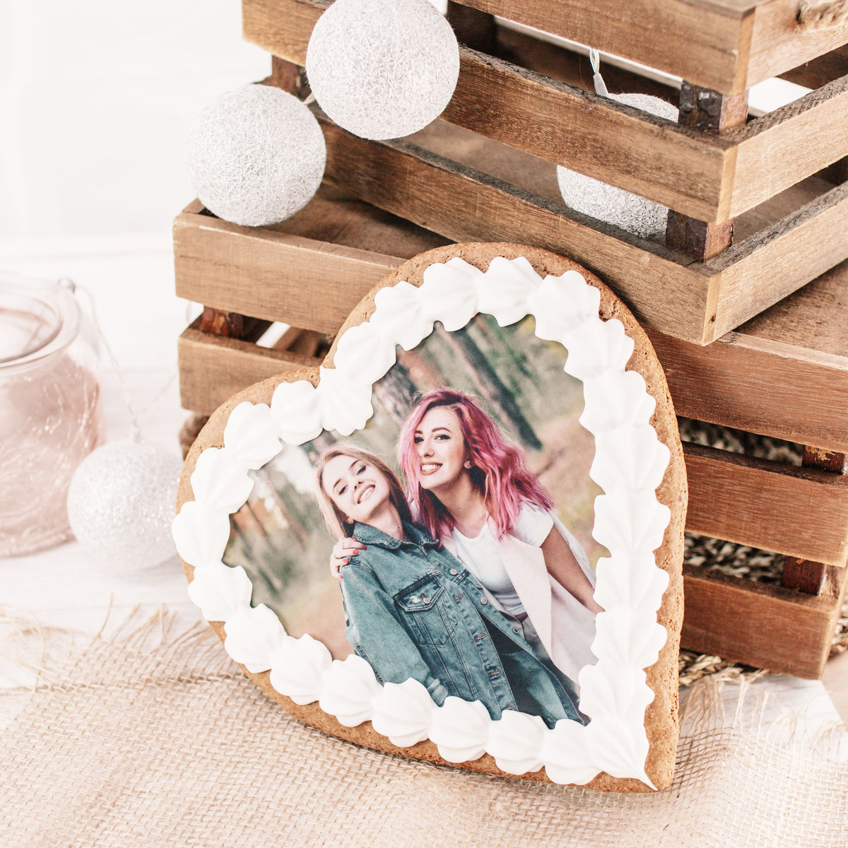 Foto-Lebkuchenherz Maxi – Bild 4