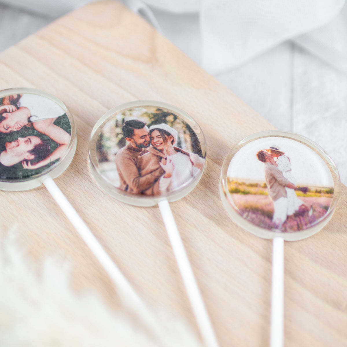 Lollis mit Paarmotiven Beispiele