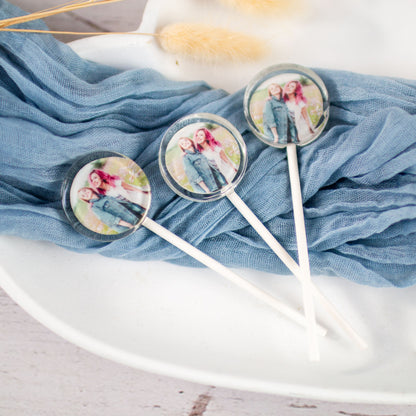 Lollistiele 3 Beispiel an kleinen Motivlollis