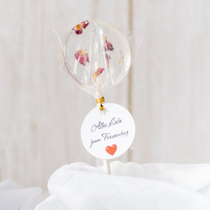 Blütenlolli "Frauentag" mit verschiedenen Blüten – Bild 2