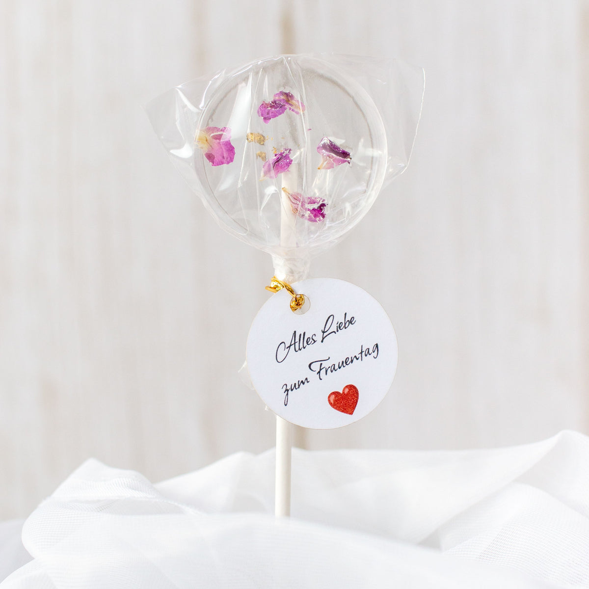 Blütenlolli "Frauentag" mit verschiedenen Blüten – Bild 7