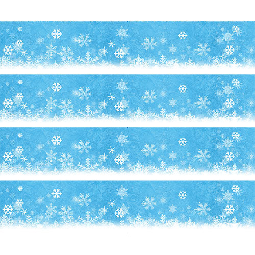 Tortenband Winter essbar - 4 Stück á 24cm x 5cm – Bild 2