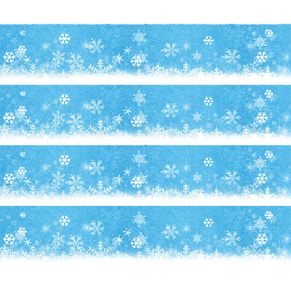 Tortenband Winter essbar - 4 Stück á 24cm x 5cm – Bild 2