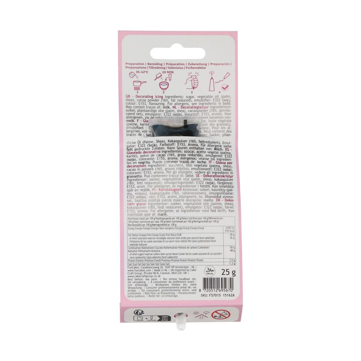 FunCakes Schoko Schreiber Schwarz – Bild 3