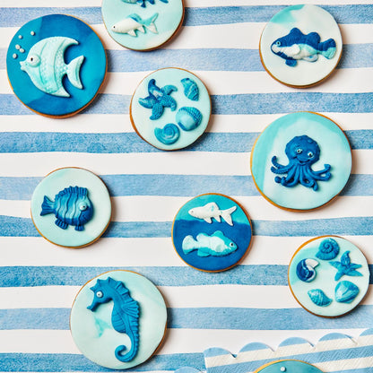 Cookies Meeresthema Fondant