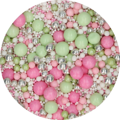 Soft Pearls in rosa weiß, silber und grün in verschiedenen Größen