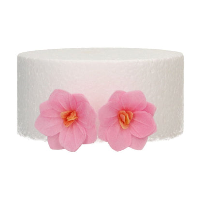 FunCakes Essbare Papierblumen Deluxe Hortensie Rosa Klein – Bild 2