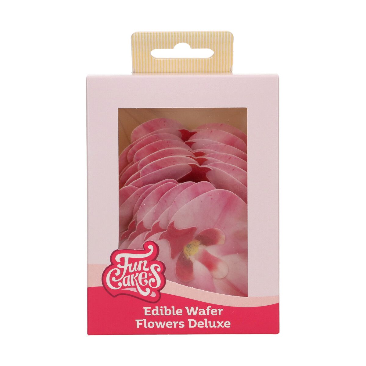 FunCakes Essbare Papierblumen Deluxe Orchidee Rosa Mittel – Bild 1