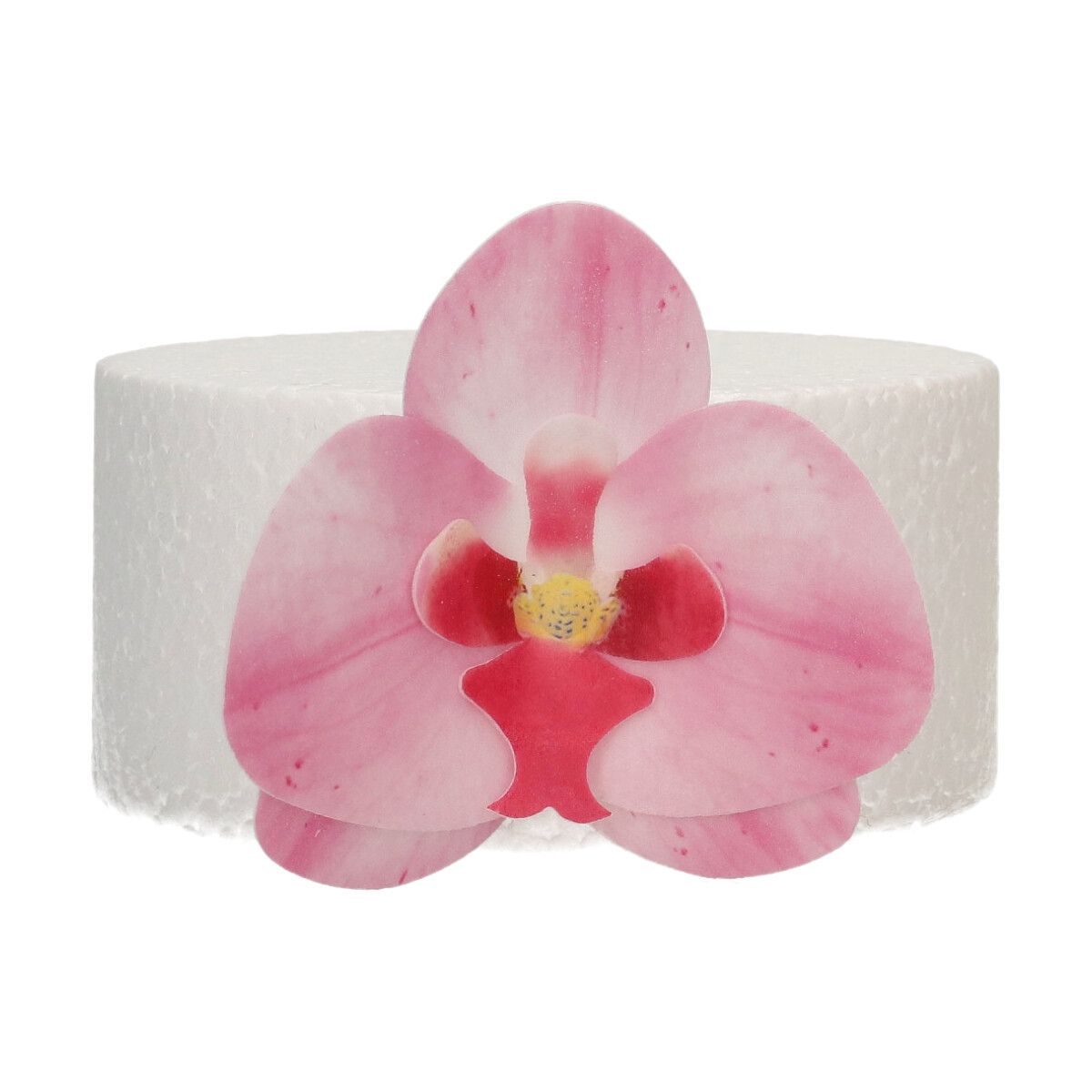 FunCakes Essbare Papierblumen Deluxe Orchidee Rosa Mittel – Bild 2