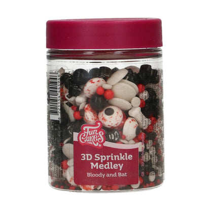 FunCakes Streuselmischung Bloody and Bat in Dose