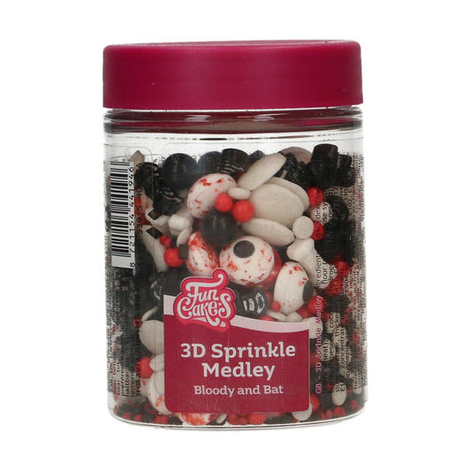 FunCakes Streuselmischung Bloody and Bat in Dose