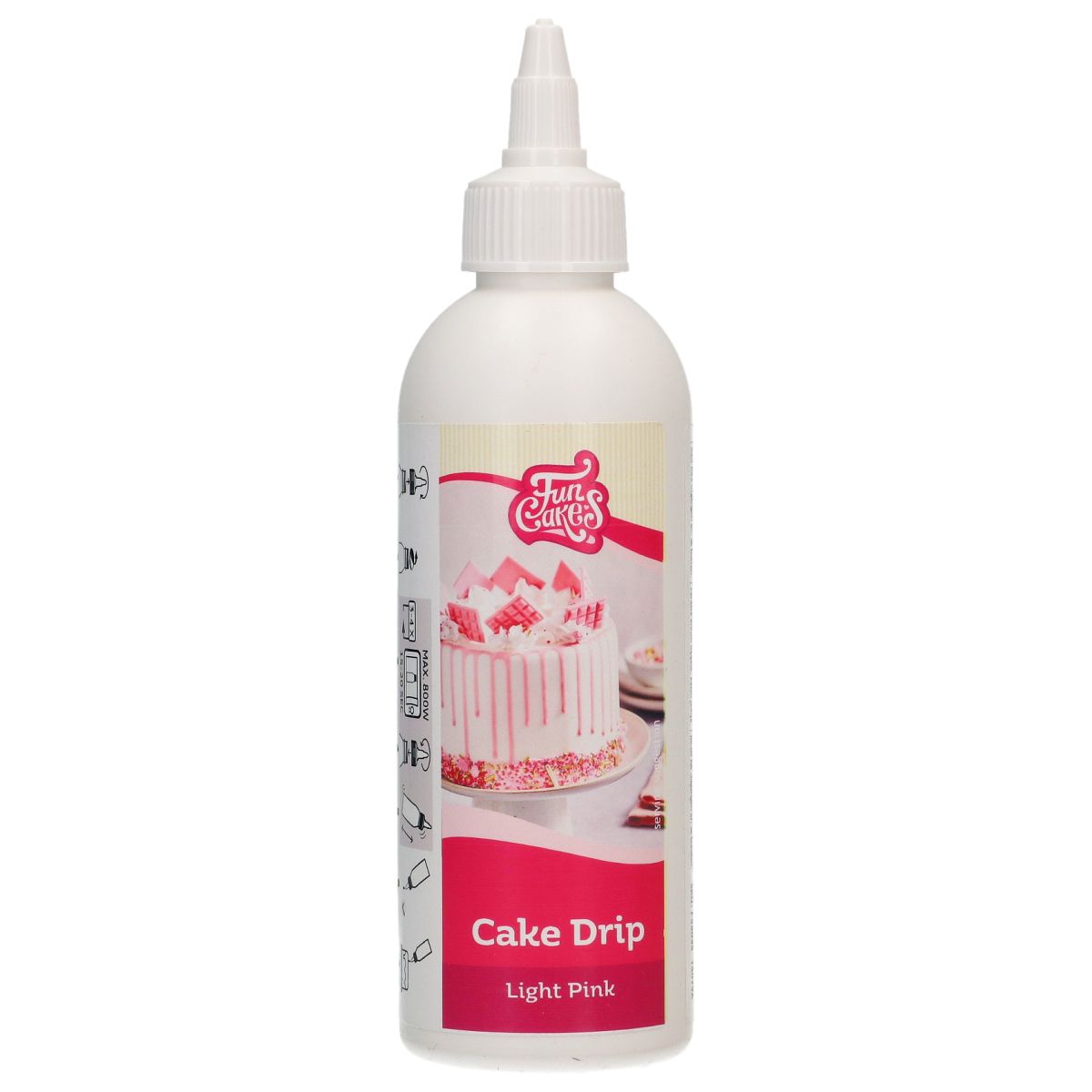 FunCakes Cake Drip Light Pink 180 g Flasche