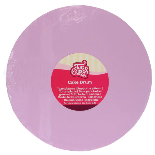 FunCakes Cake Drum Tortenplatte Round Pastel Purple Ø 25 cm