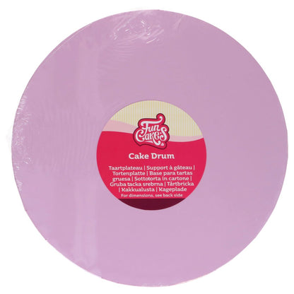 Tortenplatte rund pastel purple