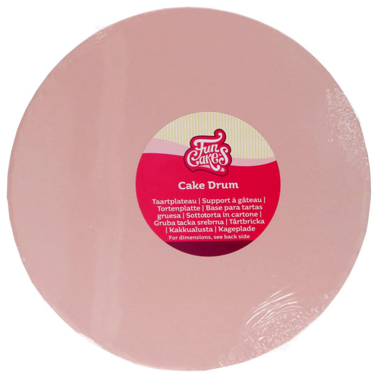 FunCakes Cake Drum tortenplatte rund Pastel Pink Ø 30 cm