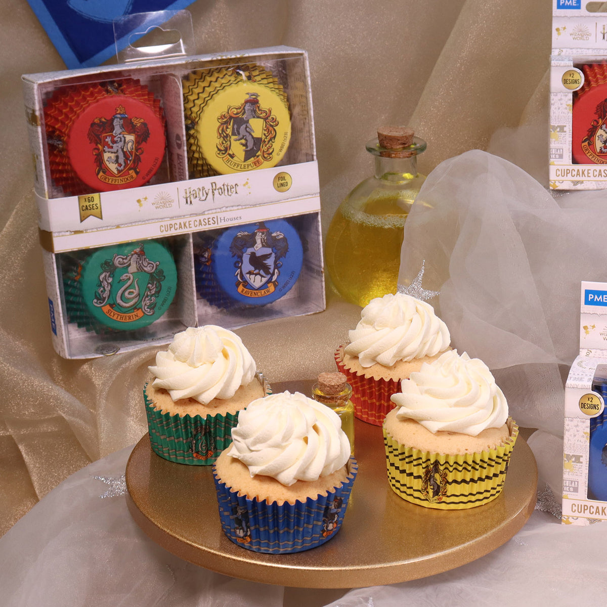 Harry Potter CupCake-Förmchen - Hogwarts Häuser – Bild 3
