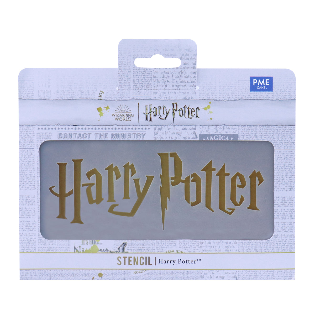 Harry Potter Schriftzug Kuchen Schablone Stencil – Bild 1