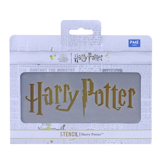 Harry Potter Schriftzug Kuchen Schablone Stencil – Bild 1