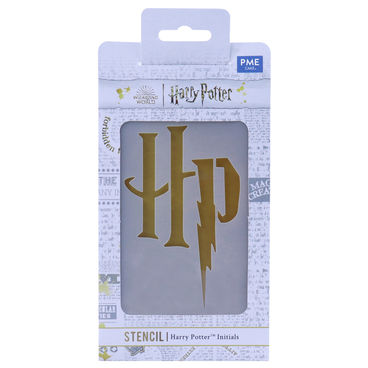 Harry Potter Kuchen Schablone Stencil, HP Logo groß – Bild 1