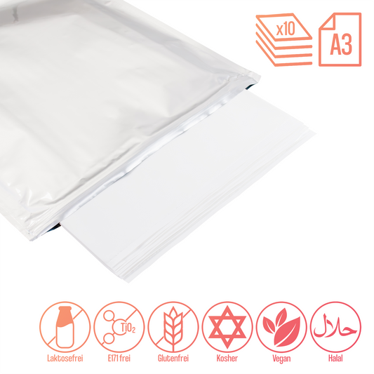 Sugarprint Dekorpapier A3 - 10 Seiten – Bild 1