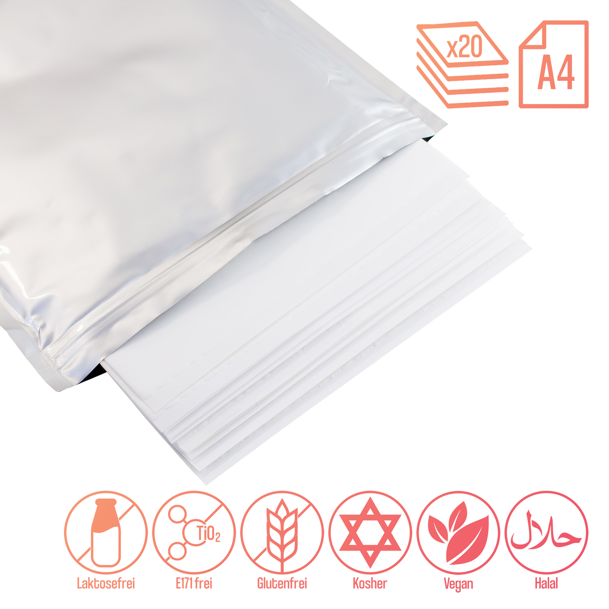 Sugarprint Dekorpapier A4 - 20 Seiten – Bild 1