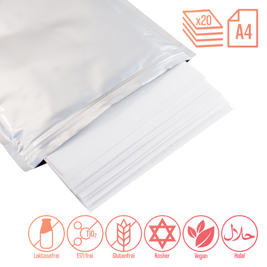 Sugarprint Dekorpapier A4 - 20 Seiten – Bild 1