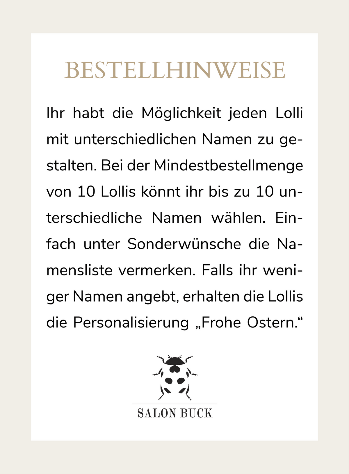 Oblatenlolli "Ü-Ei" – Bild 3