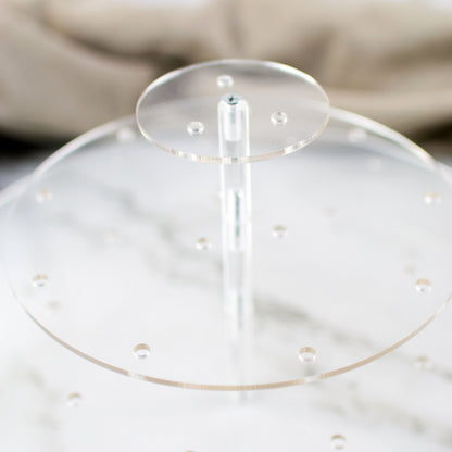 obere Ansicht Lollietagere Rund
