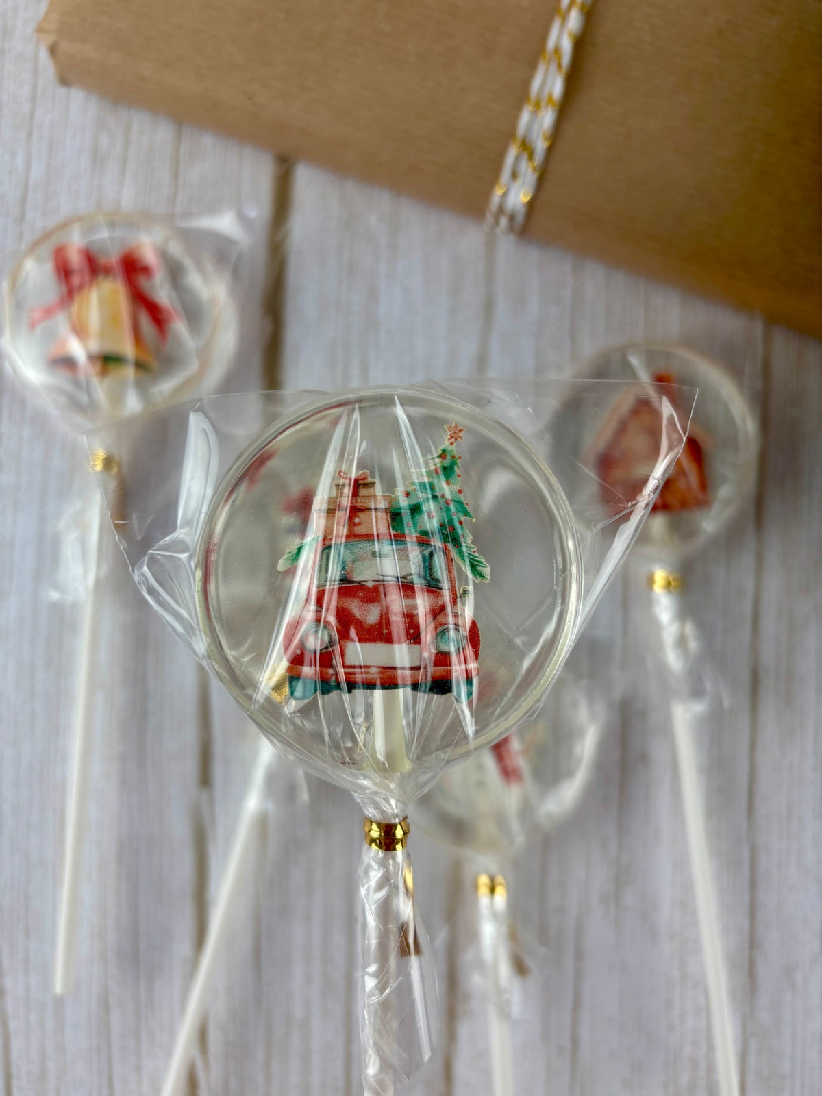 MotivLolli Weihnachten auto