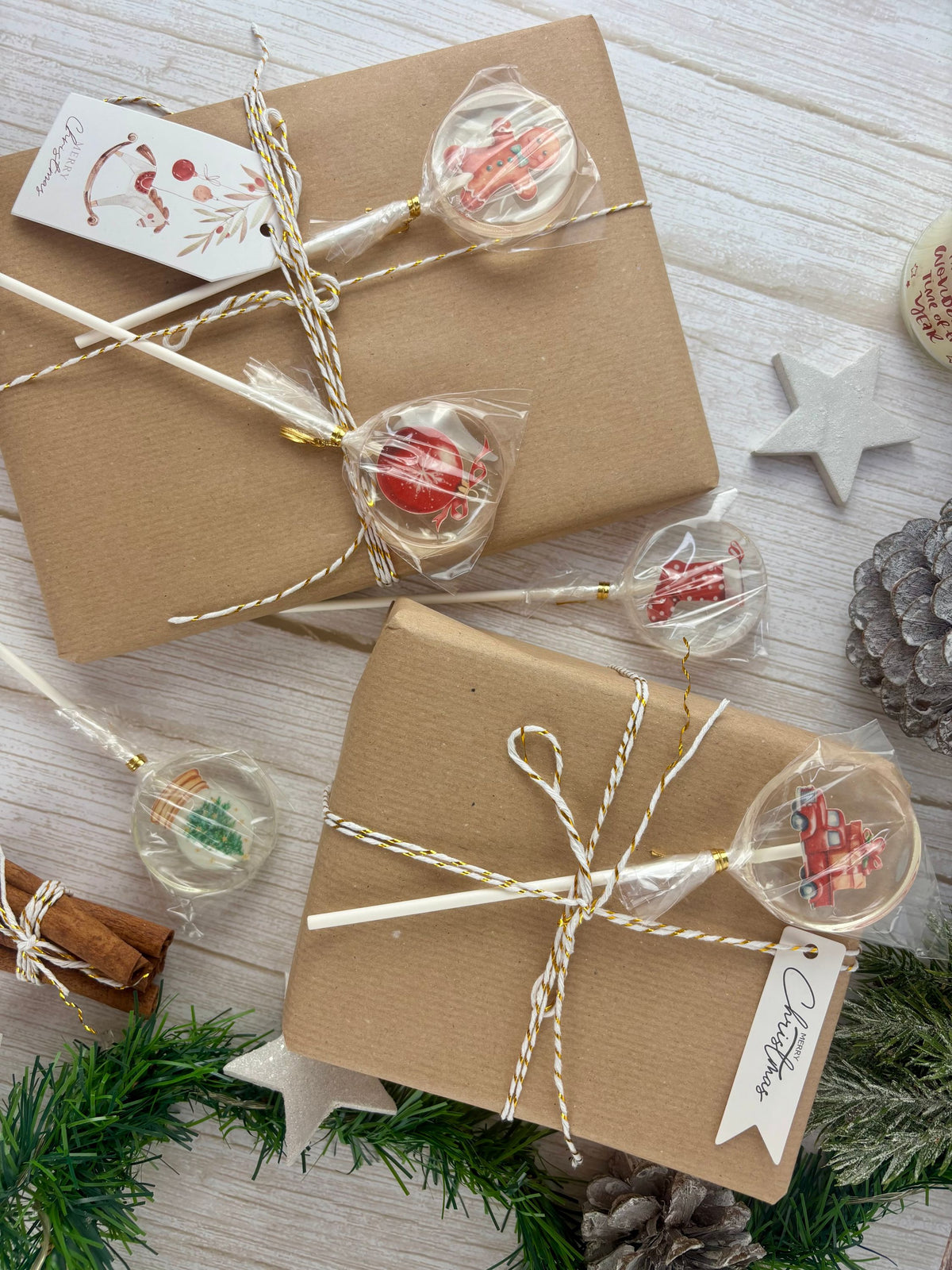 Motivlolli Beispiele Weihnachten mit Geschenken