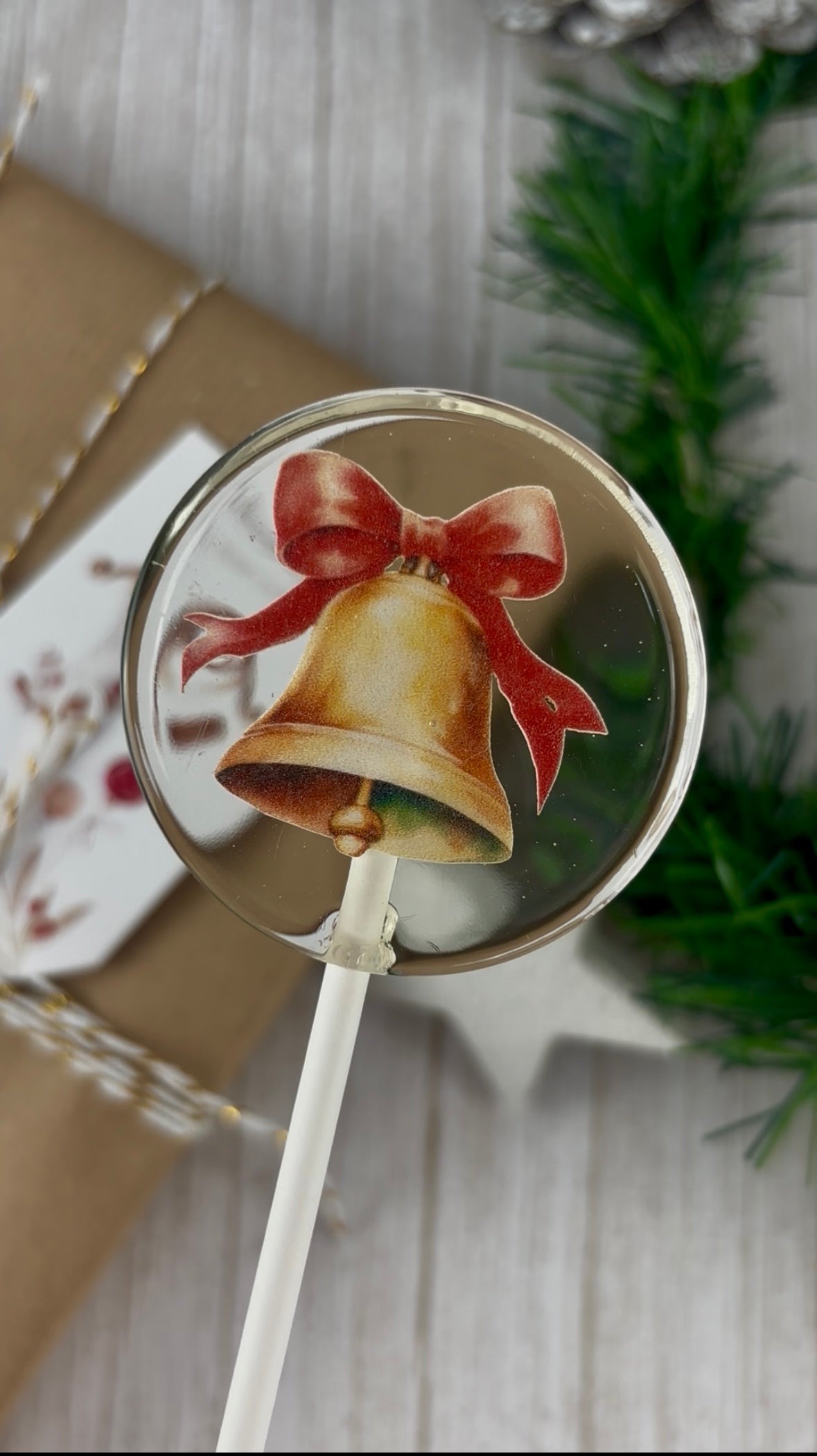 MotivLolli Weihnachten Glocke groß