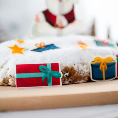 Motivoblaten Weihnachtsgeschenke Stollen
