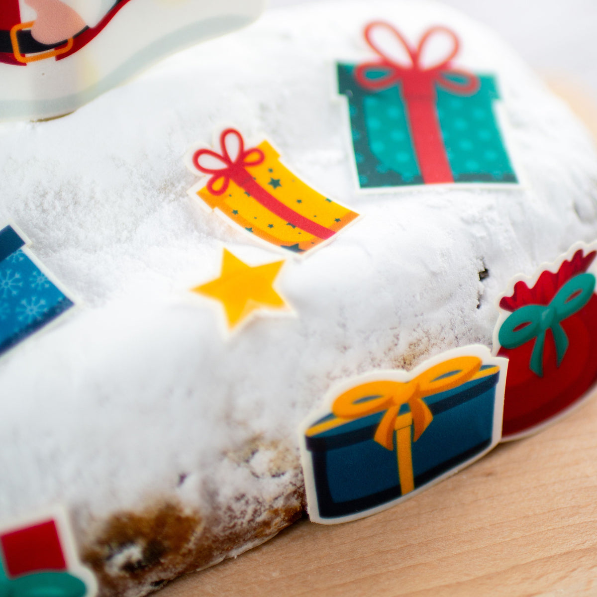 Motivoblaten Weihnachtsgeschenke Stollen