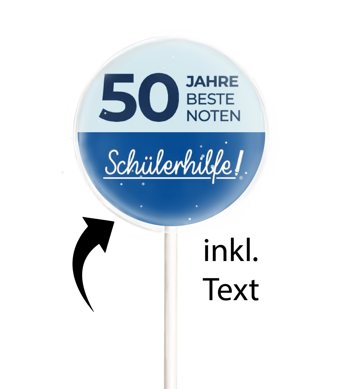 Logololli – Lolli mit individuellem Firmenlogo - 5cm – Bild 8